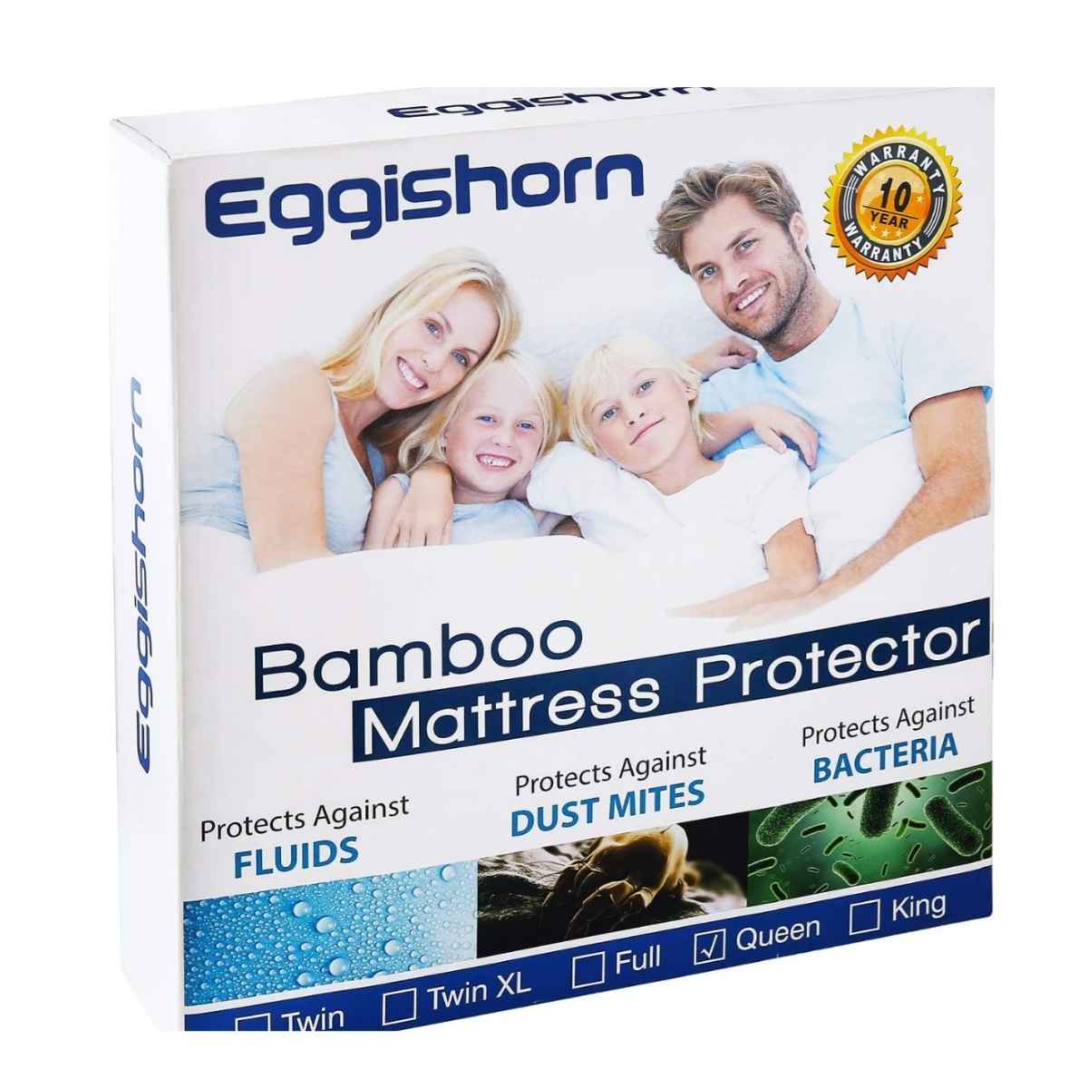 Eggishorn bamboo mattress protector