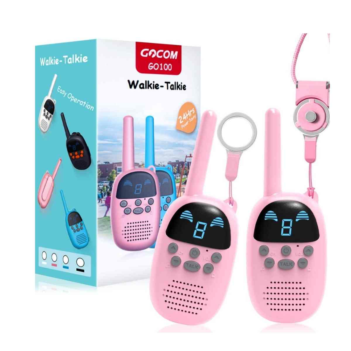 Set of 2 walkie talkies
