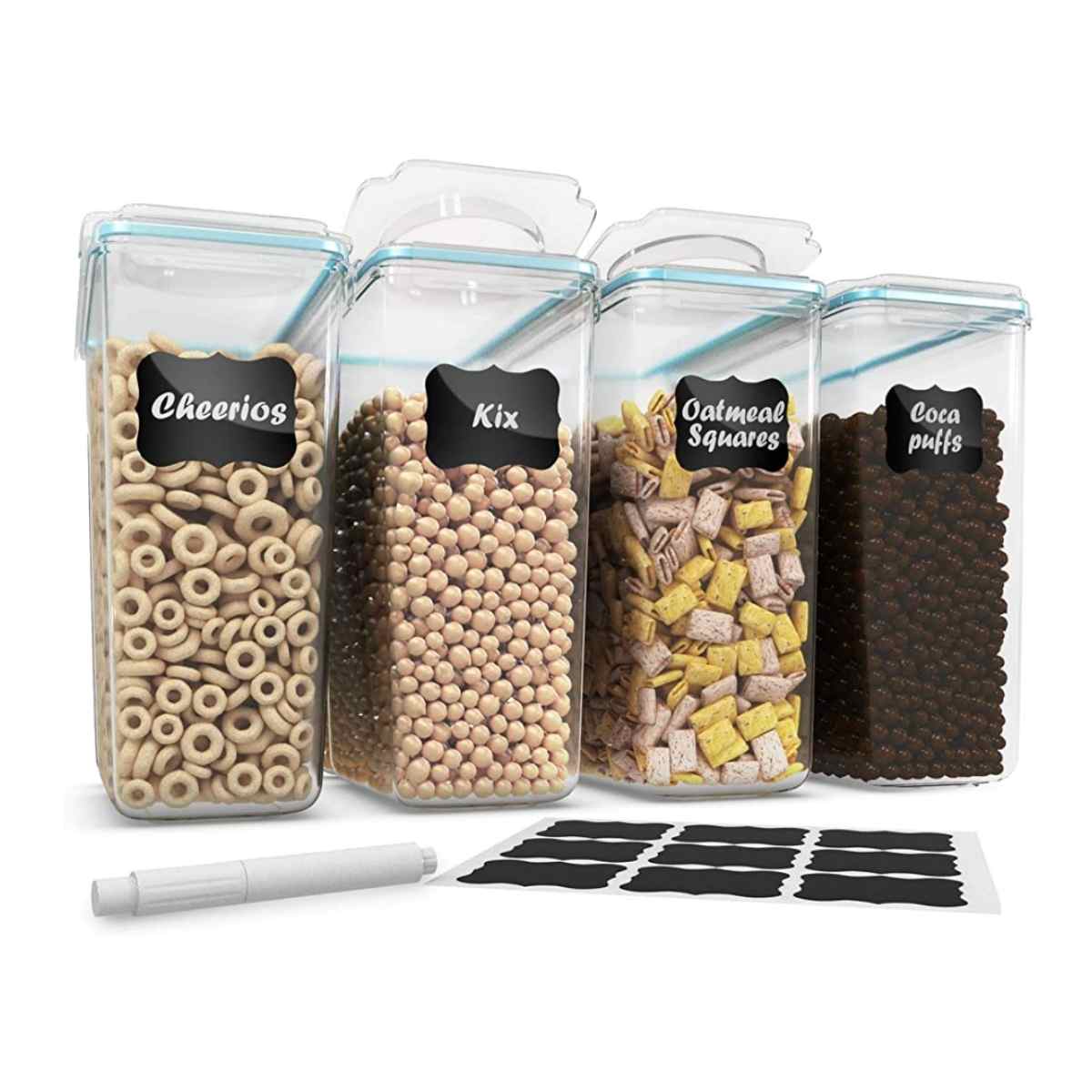 Set of 4 cereal container set