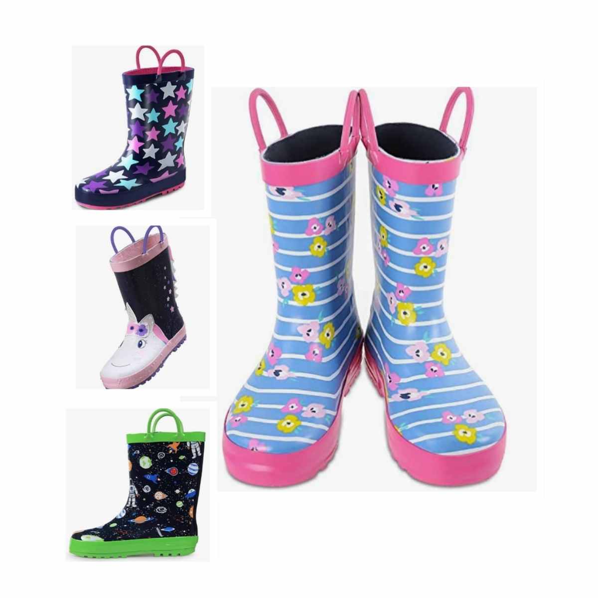 Shofort Kids Rain Boots
