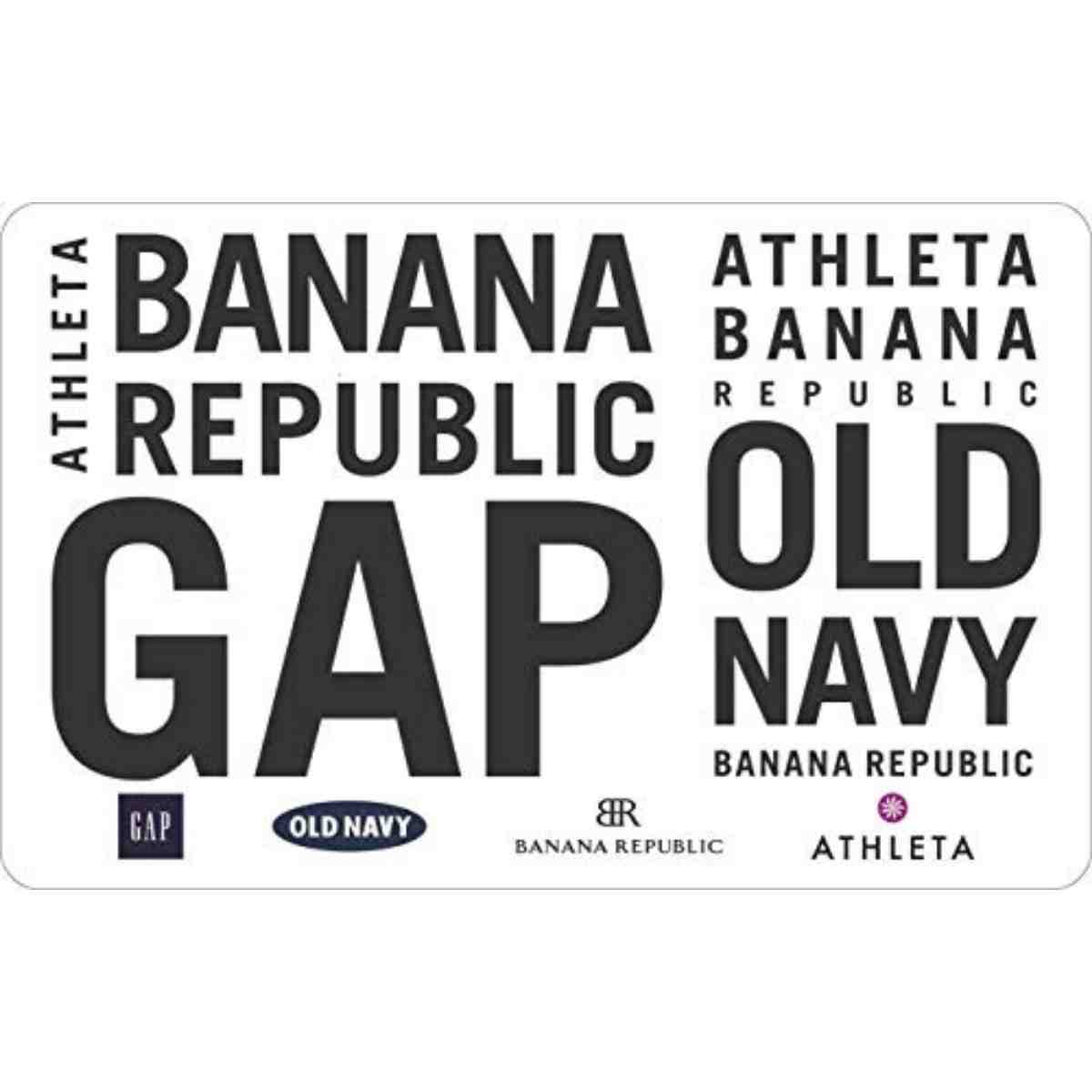 Can you use a gap gift card at old navy