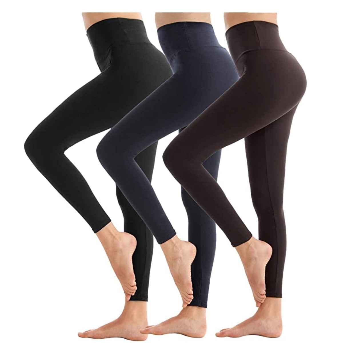 3-pack women's high-waisted leggings get discounted to $14+ (Reg. $28. ...