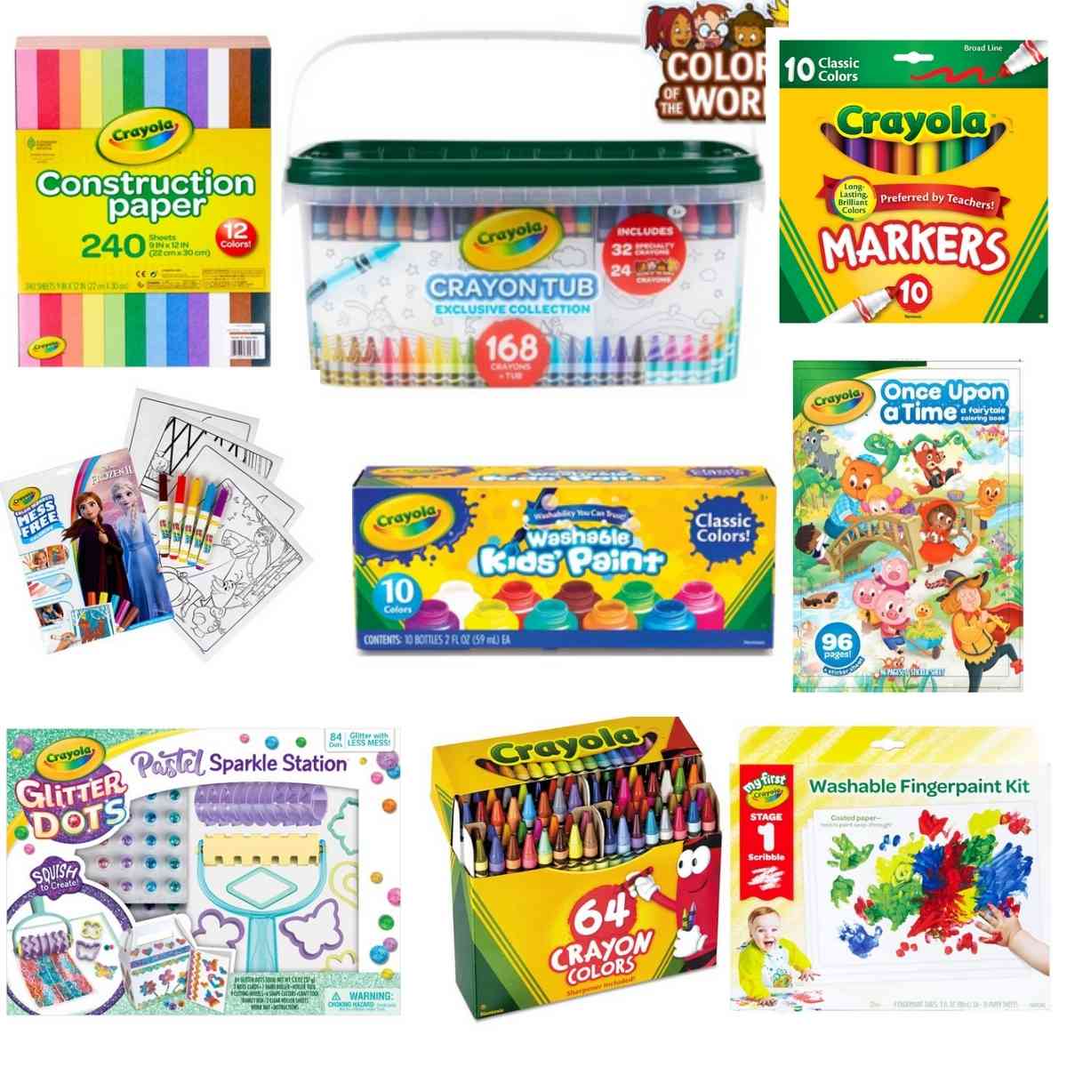 HUGE savings on Crayola Art supplies at Walmart