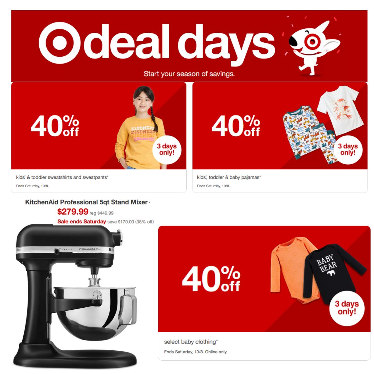 Target Black Friday deals: IP for $59+, Cuisinart air fryer for $99+, Kitchenaid for $249 and more