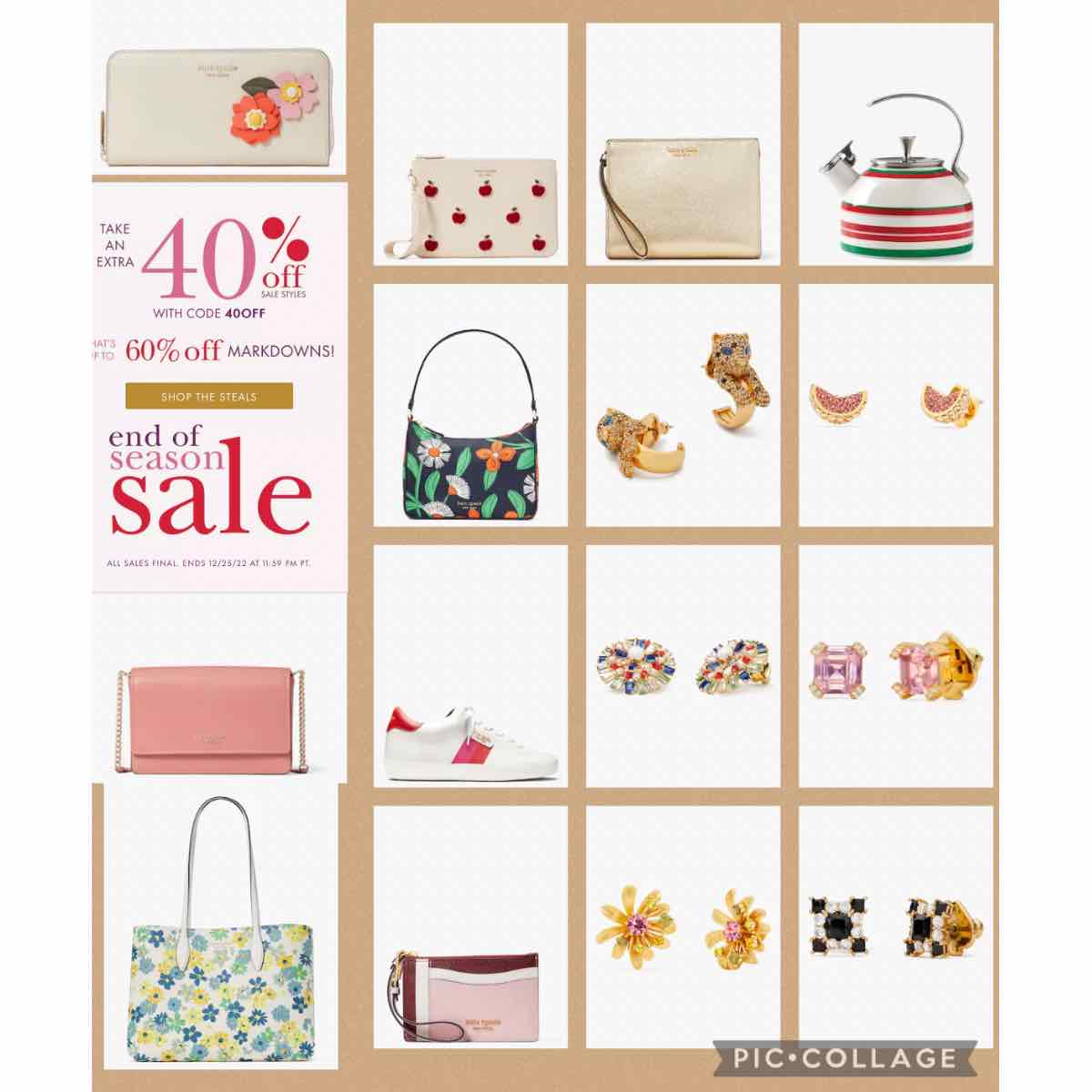 Extra 40% off clearance at Kate Spade and more deals for accessories |  Smart Savers