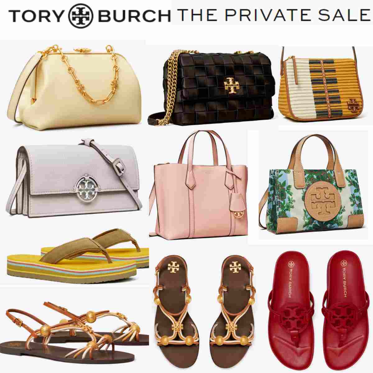 Tory Burch Private sale- apparel, footwear, handbags and more at steep  discount | Smart Savers