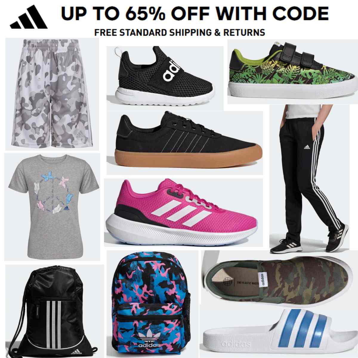 Mid-season sale at Adidas save an extra 30% code plus shipping on all orders | Smart Savers
