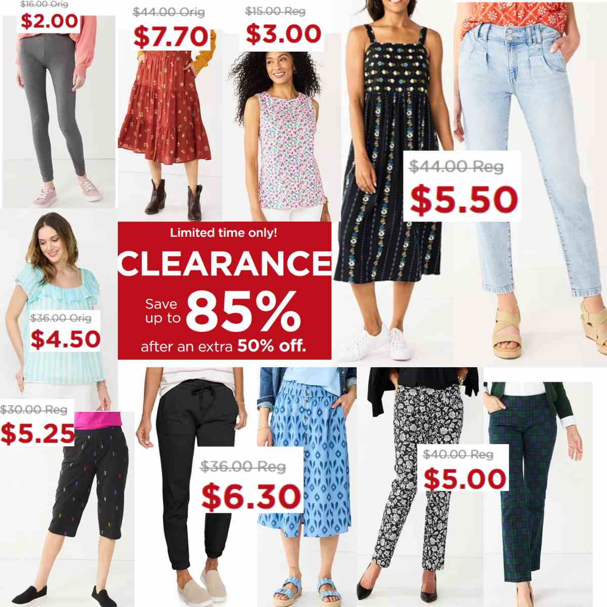 Save up to 85% on women's clearance apparel at Kohl's | Smart Savers