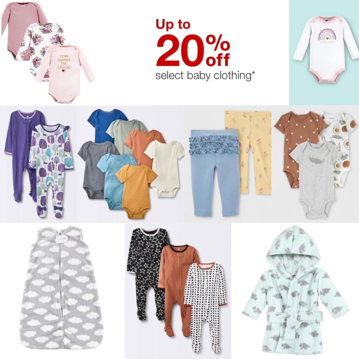 Save 40% off Select Baby Items
