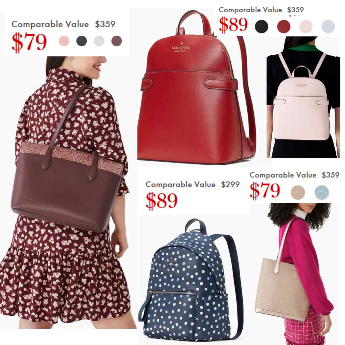 Awesome savings on Kate Spade handbags plus free shipping on all orders |  Smart Savers