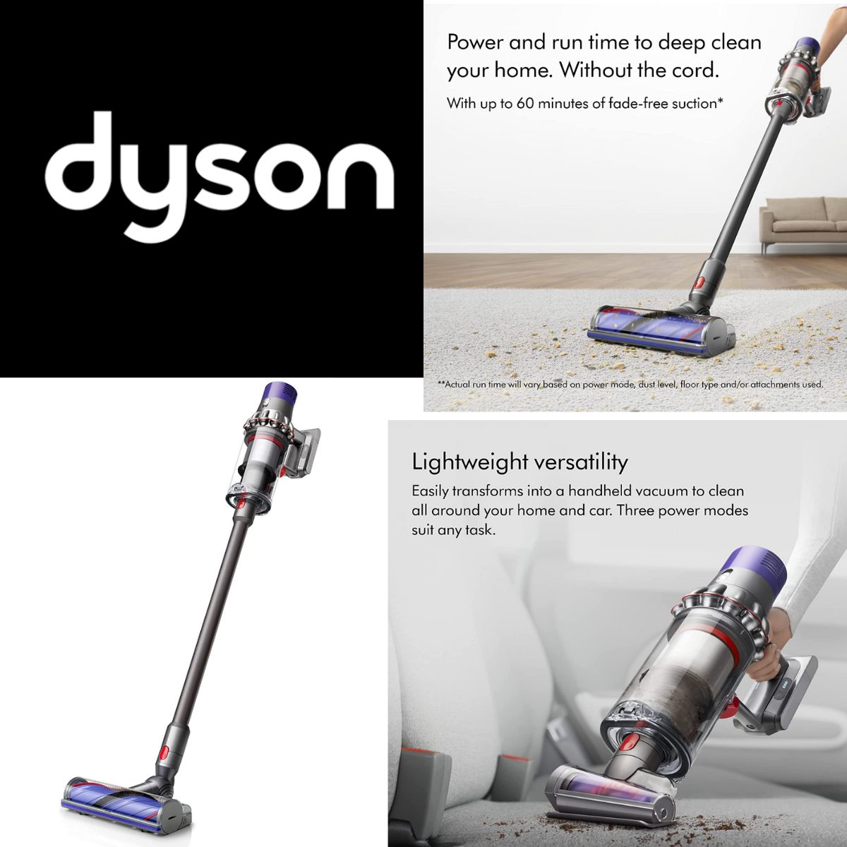 Dyson V10 Animal cordless vacuum cleaner $329.99 (Reg. $549.99) Savers