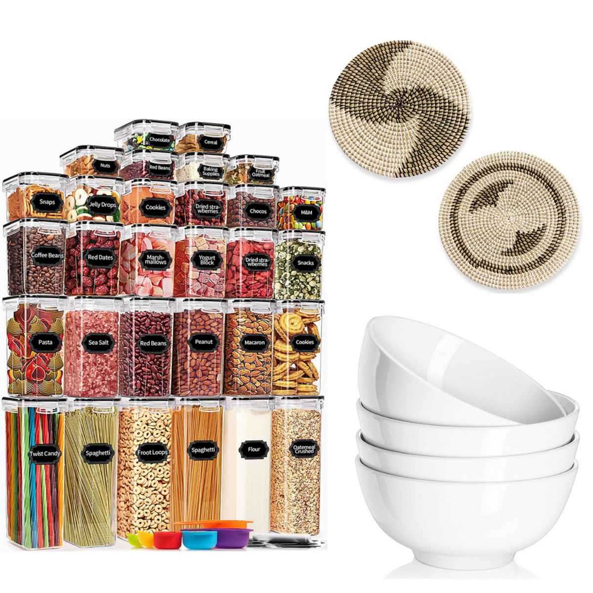 200 air fryer liners, $5+, Ceramic spice bowl, $6+