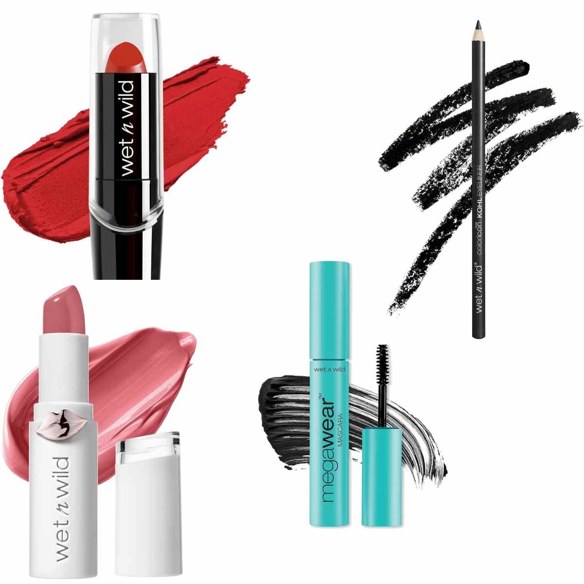 Wet n Wild Lipsticks for as low as 0.98 Wet n Wild Kohl Eyeliner for