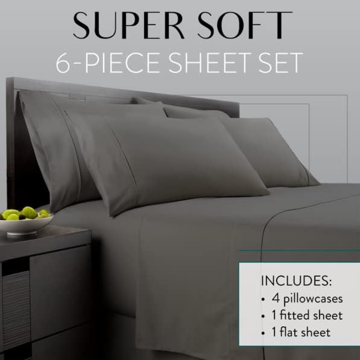 The Danjor Linens 6-Piece Bed Sheets Set Is Up to 50% Off Today Only