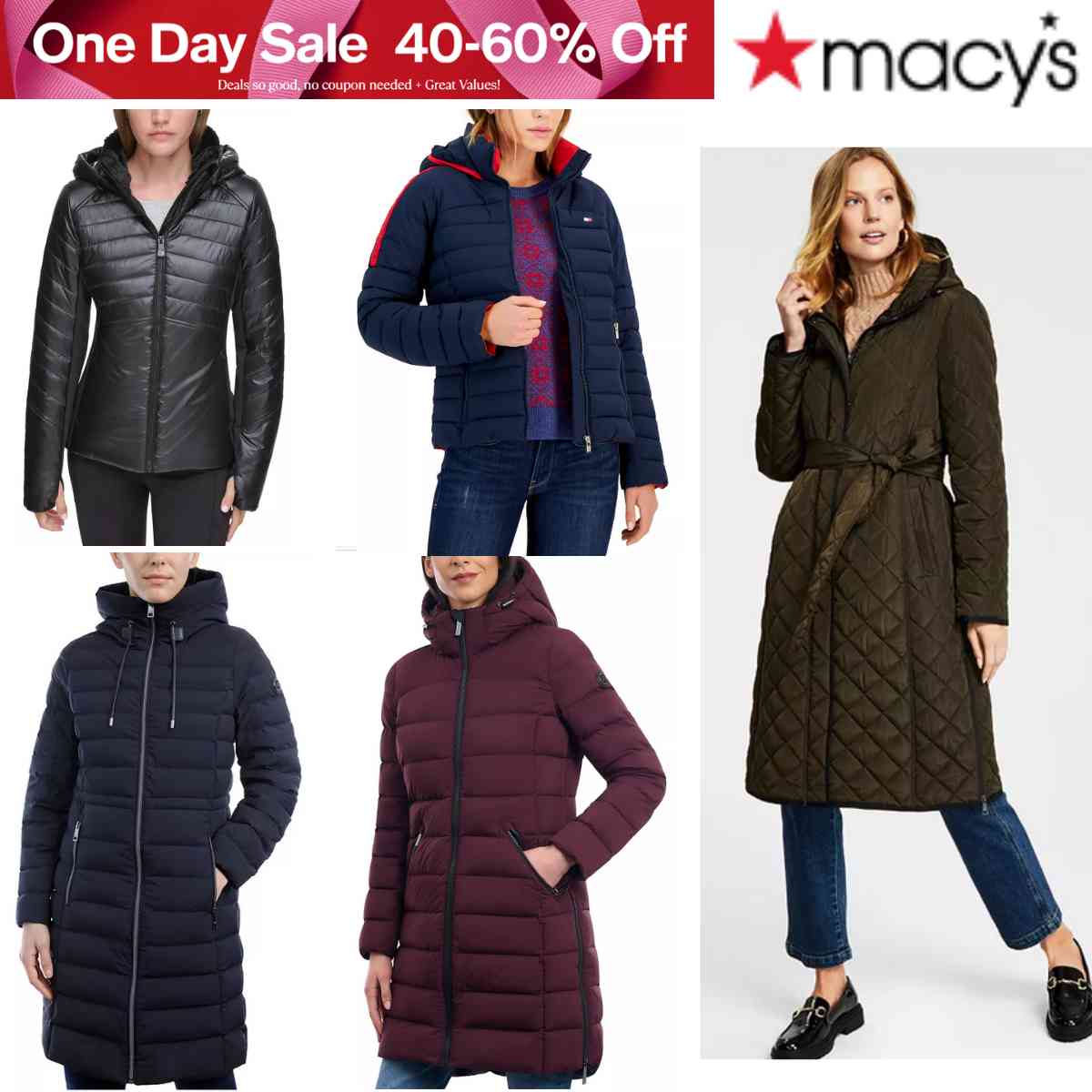 Awesome savings on Women's jackets at Macy's Smart Savers