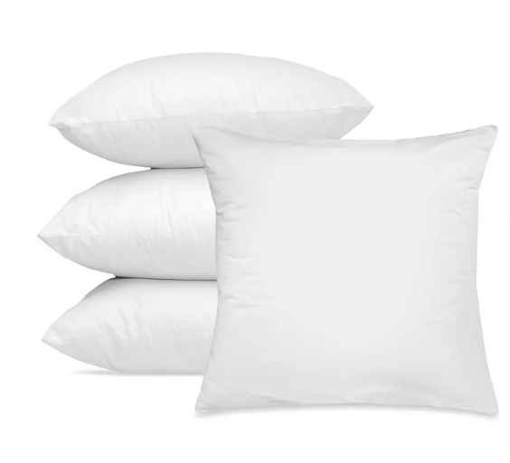 Decorative Square Throw Pillow Insert (Set of 4) 27+ Smart Savers