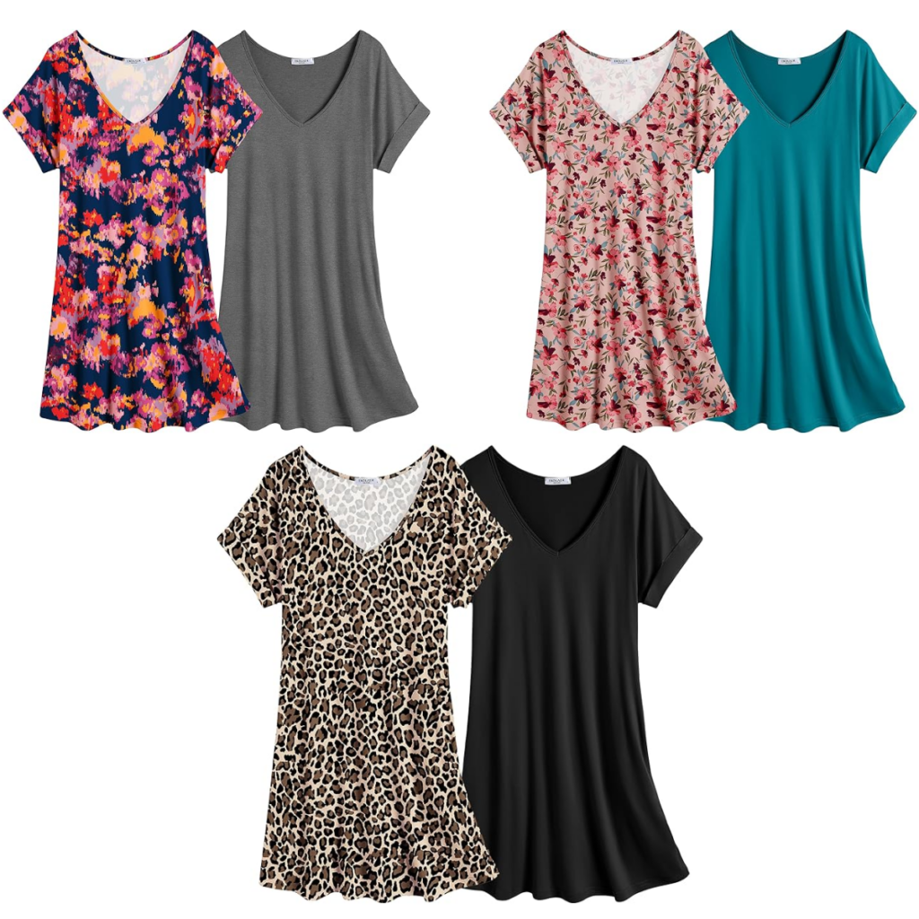 Women's Apparel - Ruffle Sleeve Top $9+ | 2-pack Nightgowns $14 ...