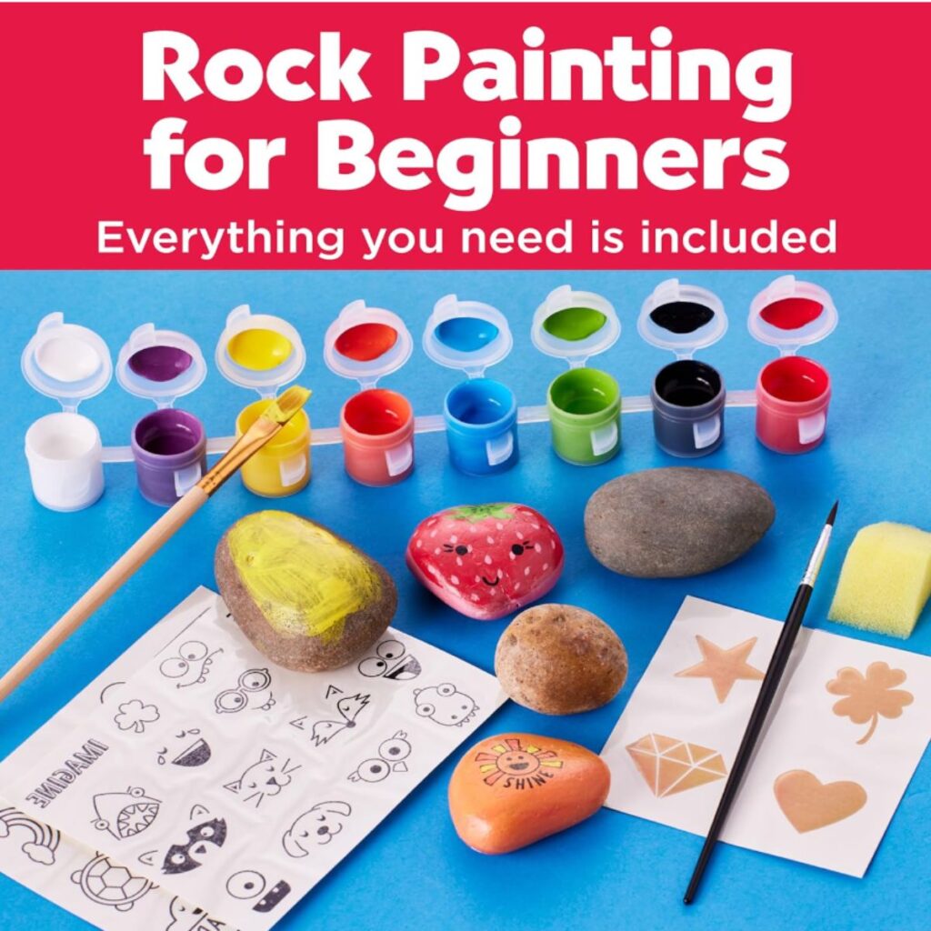 Rock Painting Kit, $6+ 