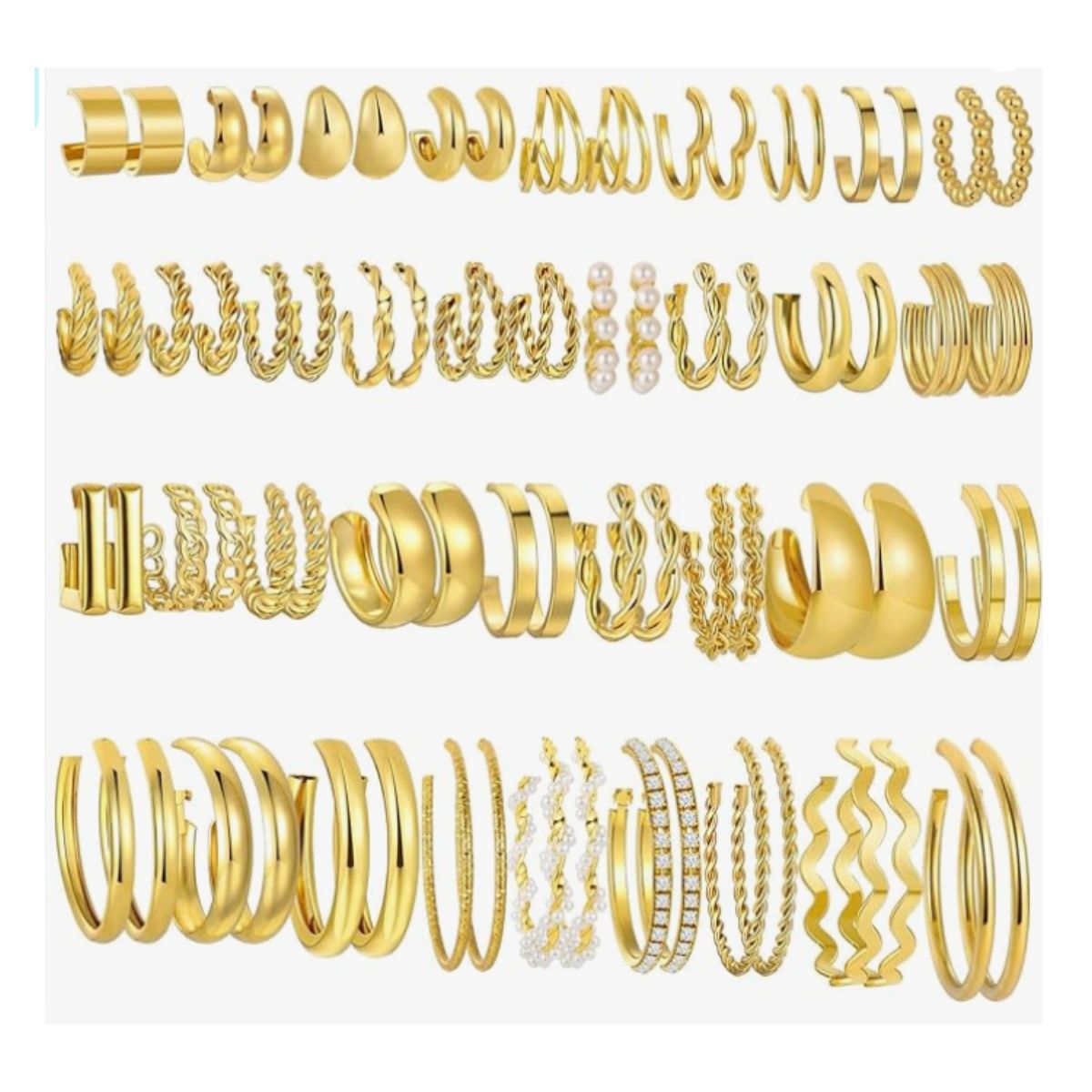 36-pairs fashion earrings for $6+ (55% off) | Smart Savers