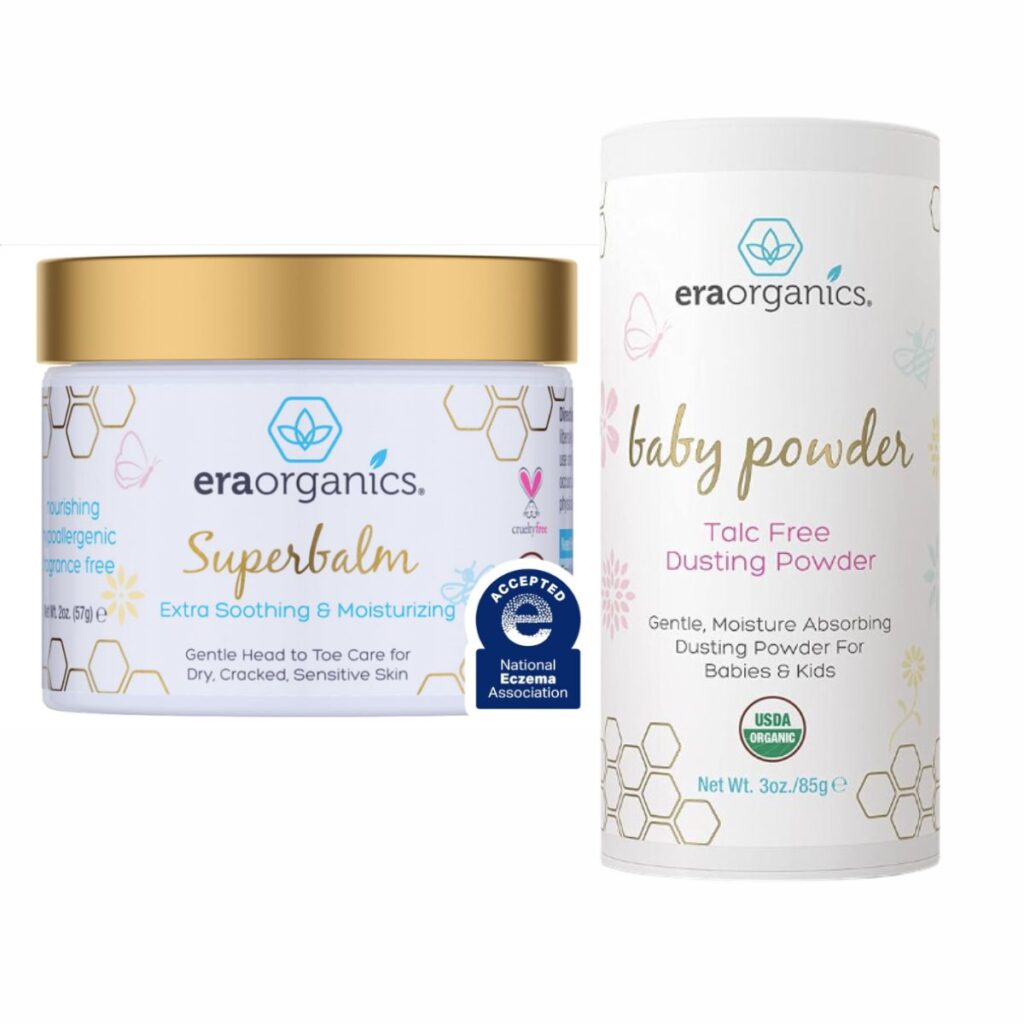Organic healing baby ointment $11+| Organic talc free baby powder $7 ...