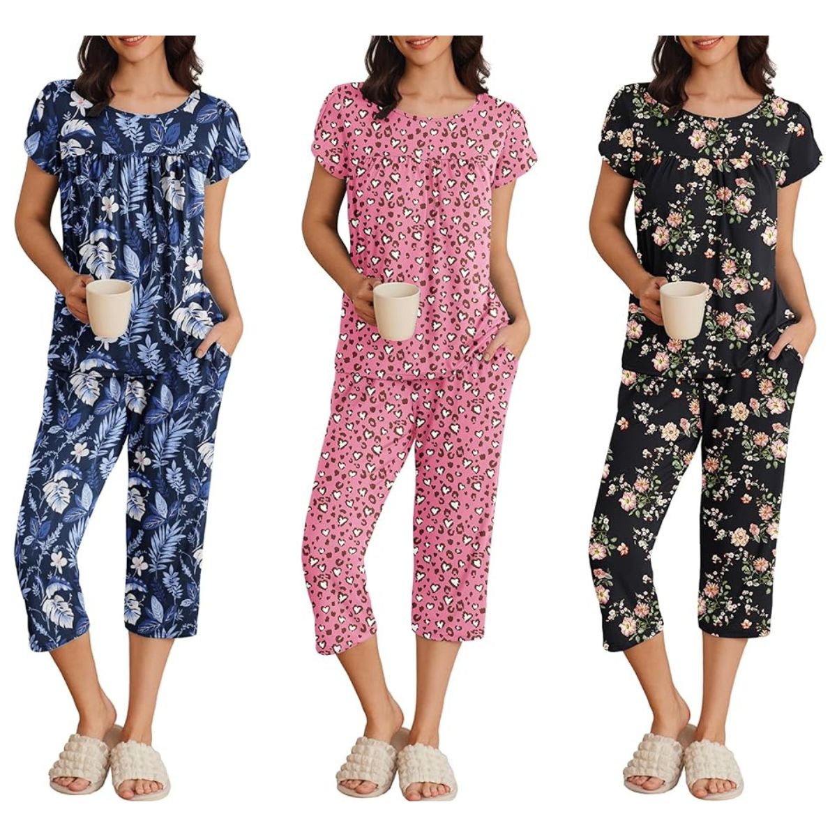 Women's 2-pc pajama sets $5+ (Reg. $19+) | Smart Savers