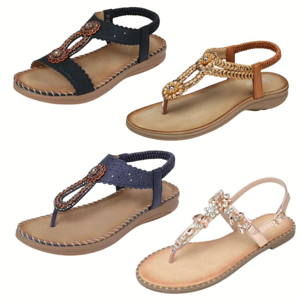 Women's dressy sandals for $13-$14+ at Walmart | Smart Savers