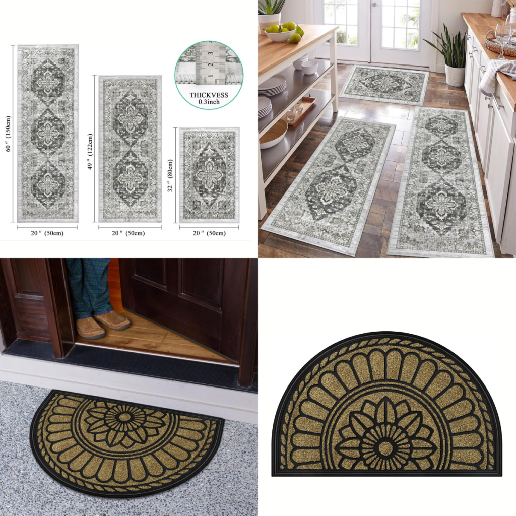 Door Mat 14+ Set of 3 Boho Rugs 19+ Smart Savers