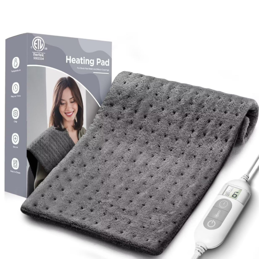 Silicone Body Scrubber 4+ Electric Heat Pad 11+ Smart Savers