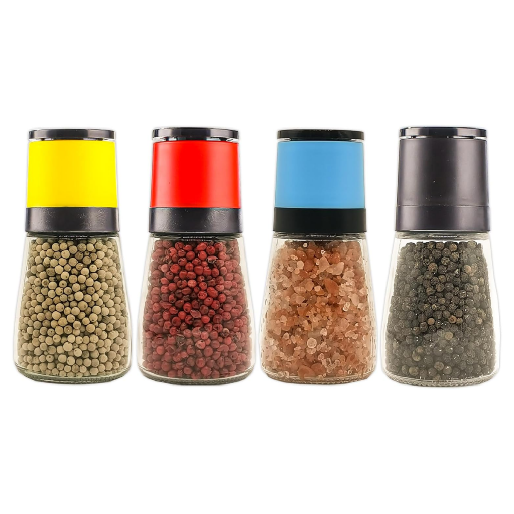 6pack Mason Jars 10+ 4 Salt and Pepper Grinder 8+ Smart Savers