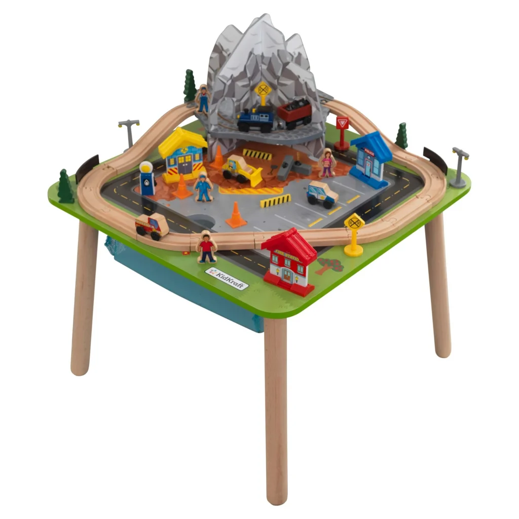 Play Pool 12+ Trampoline 102+ Wood Train Set w/ Table 36