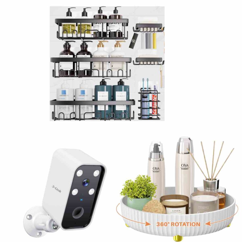 Batterypowered Wireless Security Camera from 3Link for 14+(Reg 29+) Veken Adhesive Shower