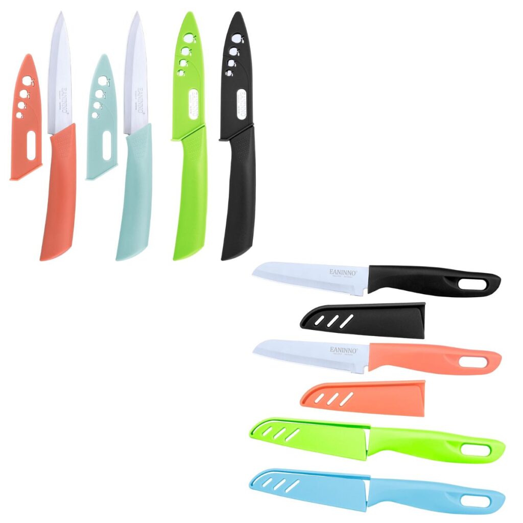 Pairing Knives from 4+ 4 Pack Double Wall Glass Coffee Mugs 18