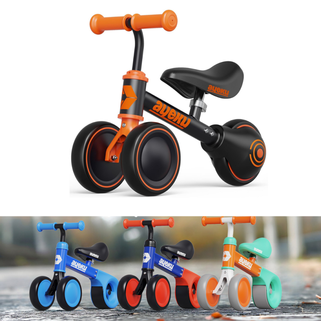 Flashing Wheels Kid's Scooter 19+ Baby Balance Bike 19+ Smart Savers