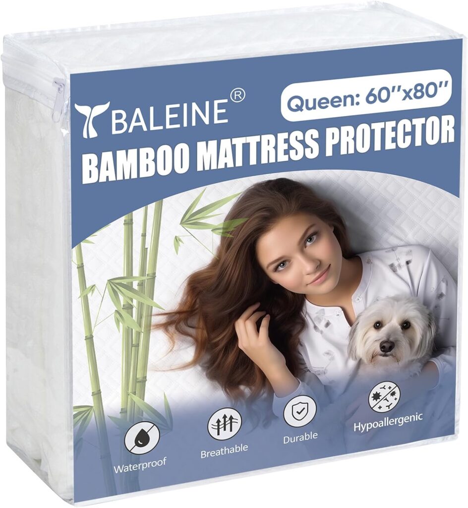 Queen Mattress Protector 12+ 4Pk Glass Apothecary Jars 7+ Smart