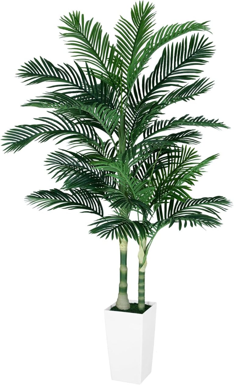 LED Wall Light 4+ 7Ft Faux Palm Tree 64+ 8Pcs Shelf Dividers 11