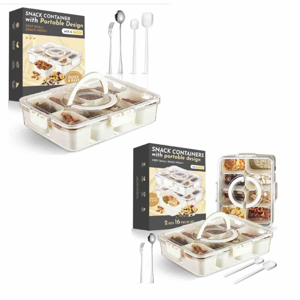 Divided Serving Tray with Lid and Handle starting at 10+ Smart Savers