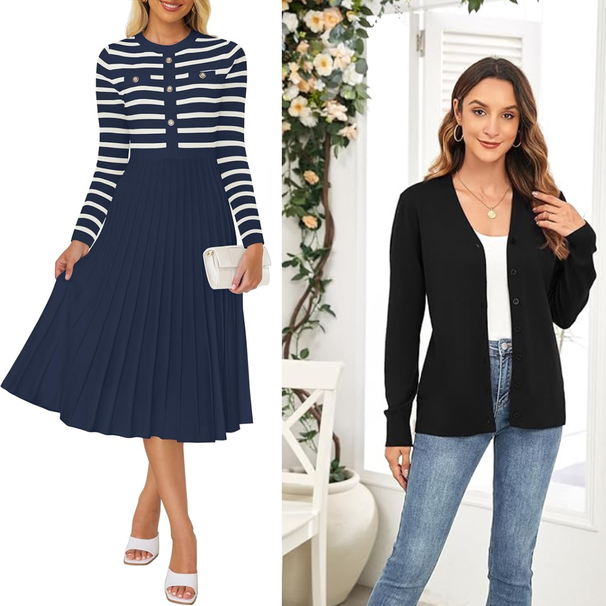 Women's sweater dress 19+ Cardigan 11+ Smart Savers