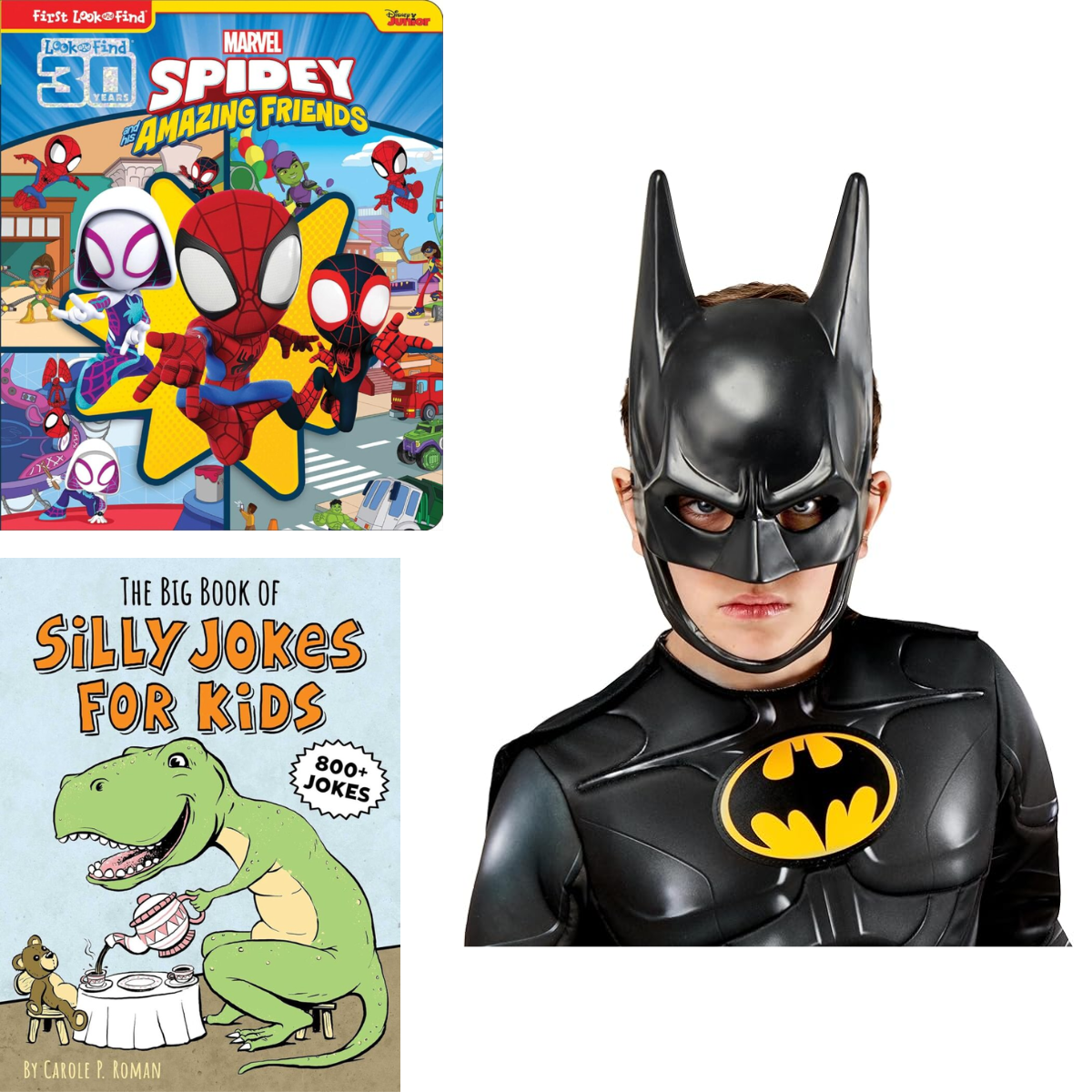 Activity Book 6+ Mask 4+ Big Book of Silly Jokes 5 Smart Savers