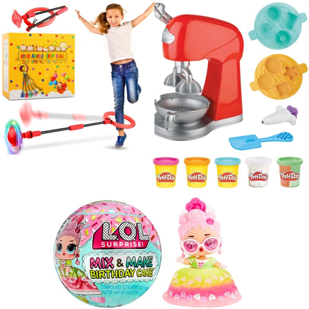 Mixer Playset, 7+ Ankle Skip Ball, 9+ & More Smart Savers