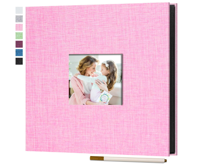 Self adhesive photo album 6+Initial Canvas Tote 8+ Smart Savers