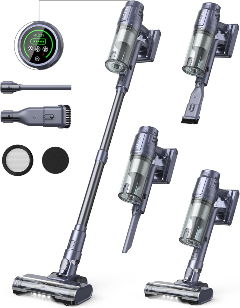 Disposable Toilet Bowl Brush with 40 Toilet Wand Refills 12+ Cordless