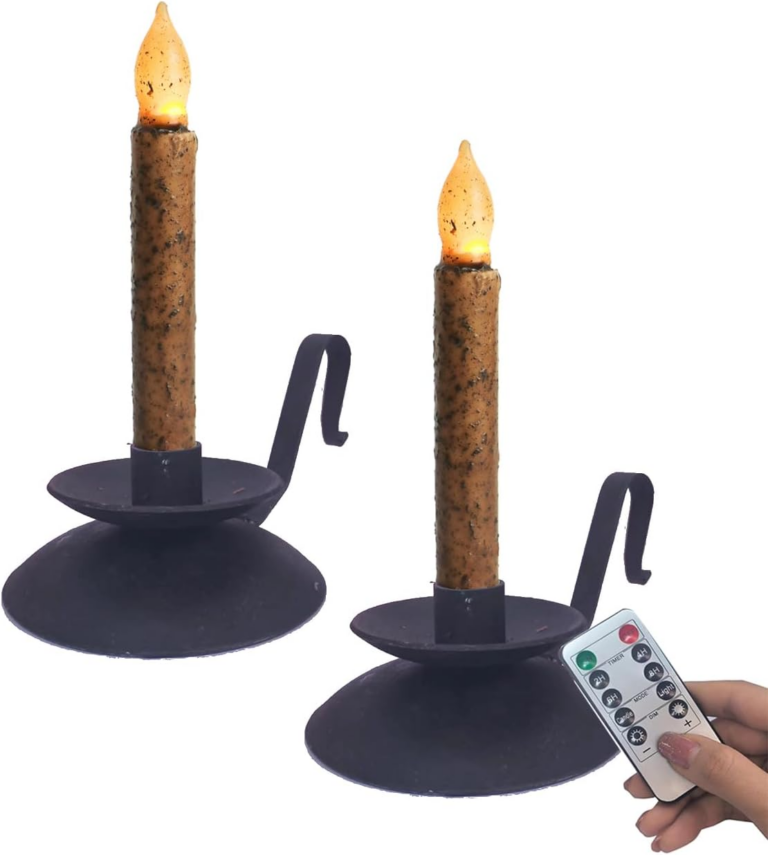 Faux Rabbit Fur 2x3 rug 4+ 2 Metal Candle Stick Holders w/ LED