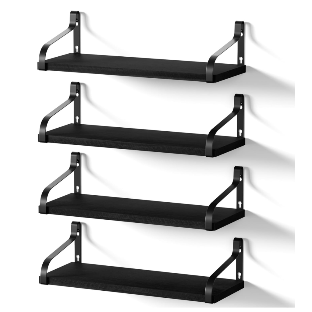 Hanging Closet Org. 12+ Floating Shelves 1114+ Smart Savers