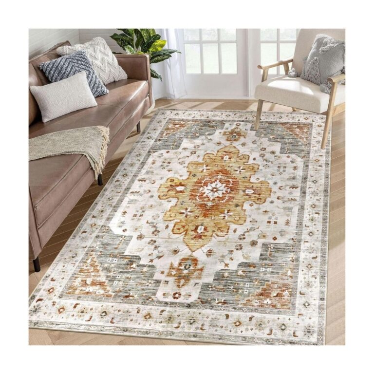 5x7 ft Washable Area Rug 17+ Smart Savers