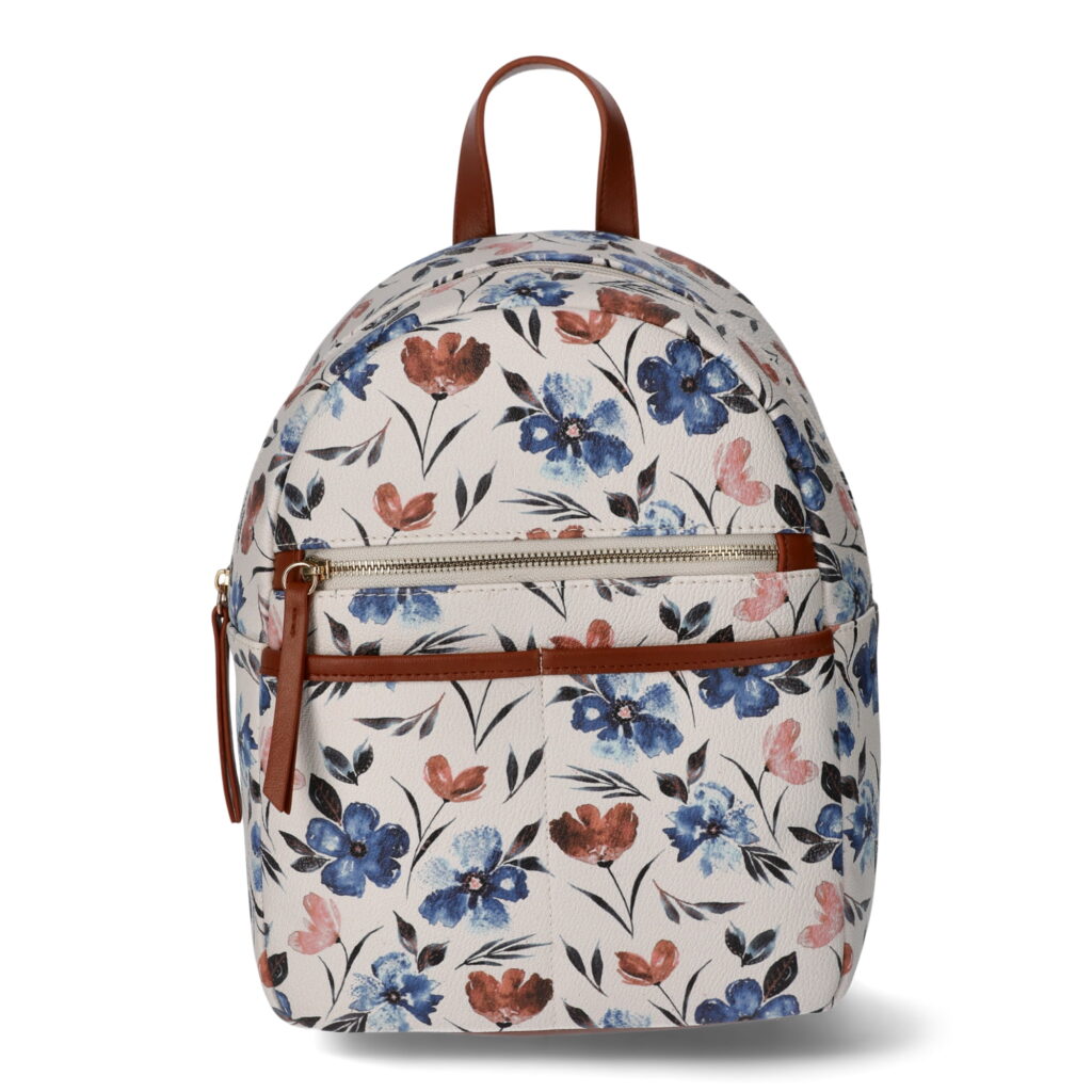 Time and Tru Women's Kyle Dome Backpack, Floral