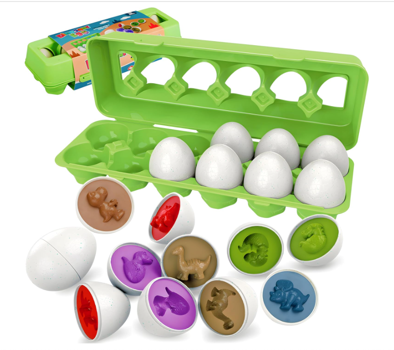 60pcs magnetic tiles set, $9+ | Wooden Magic Cube Game, $6+ | Dino Egg ...