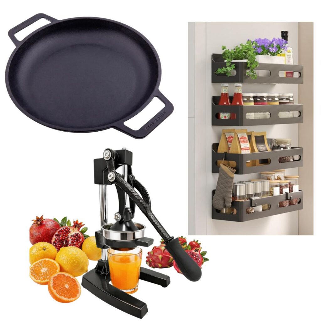 4-pk magnetic spice rack, $9+ | 10