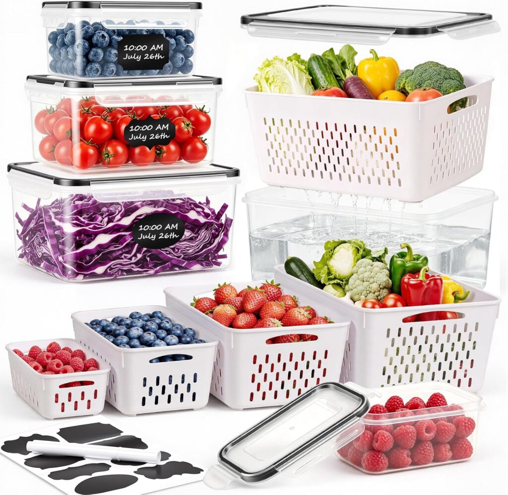 Fridge storage containers, $12 | SS 3-pk containers, $12+ | SS cutting ...