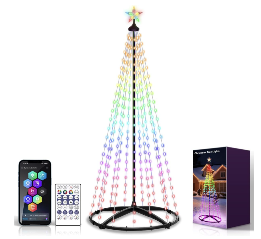 33Ft String lights $9+| 6FT Smart Cone Christmas Tree Lights $12+| Xmas ...