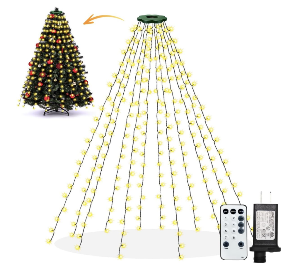 33Ft String lights $9+| 6FT Smart Cone Christmas Tree Lights $12+| Xmas ...